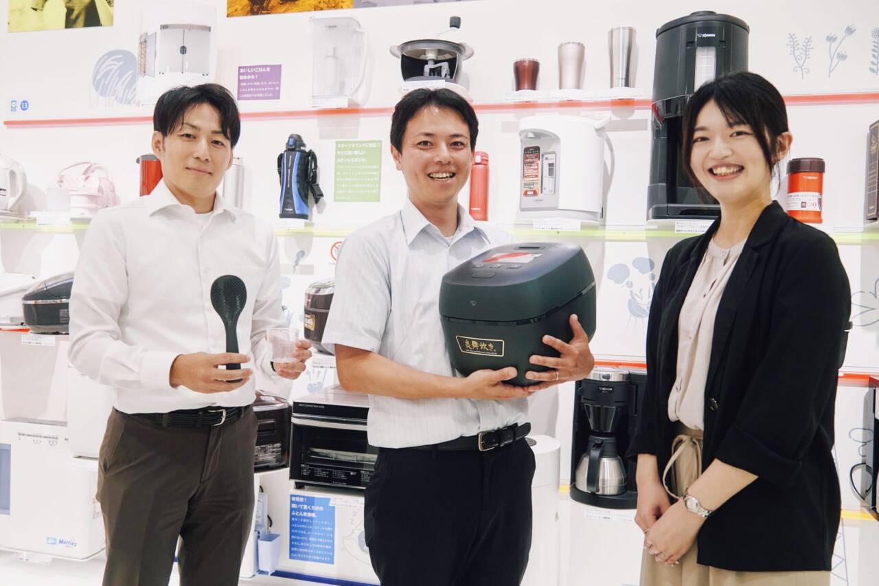 変化は小さなところから。「きょうを、だいじに。」する象印が、「あした」のために選ぶバイオマスプラ・Prasus®