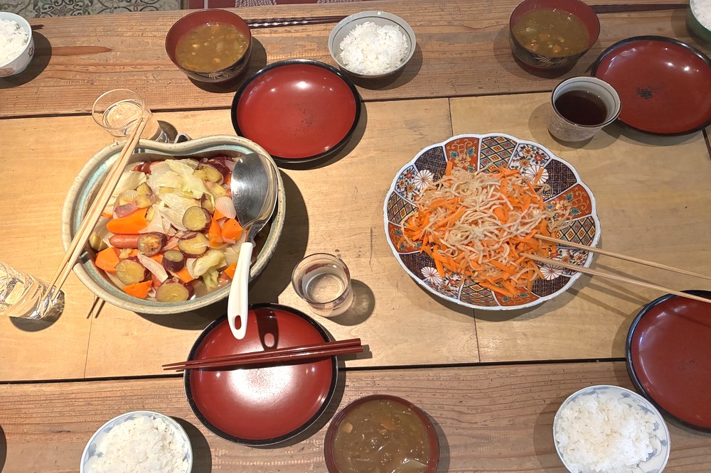 ココルームでのランチ